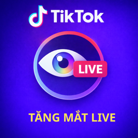Tăng mắt live Tiktok