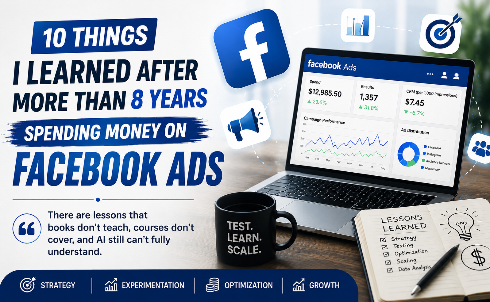 10 Things I Learned After Spending More Than 8 Years and Hundreds of Thousands of Dollars on Facebook Ads